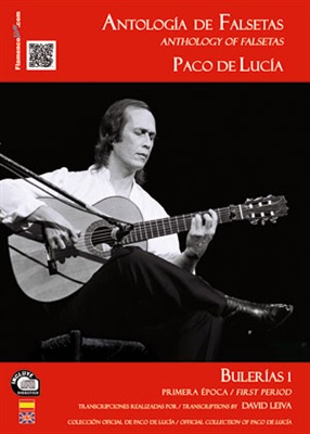 Paco de Lucía´s Falsetas Anthology  - Bulerías (First Period) (Book/CD o Streaming Audio )
