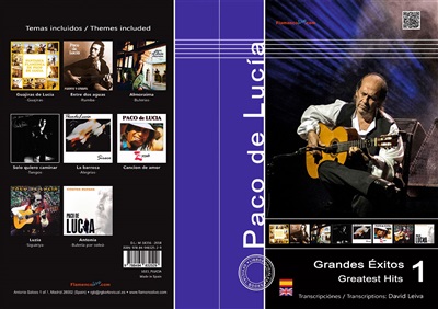 Greatest Hits - Vol 1 (Book) - Paco de Lucía